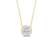 solitaire-looking-halo-diamond-necklace-in-FDPD11318-NL-YG